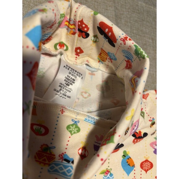 Disney Parks Christmas Turtleneck Medium Stitch Christmas Ornaments Mickey - Picture 3 of 5